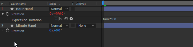 Using the After Effects Pickwhip