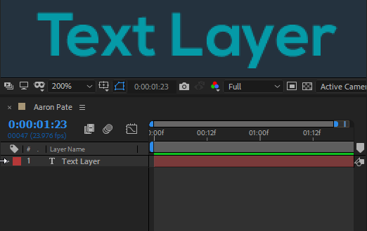 Using the Source Text Expression in After Effects