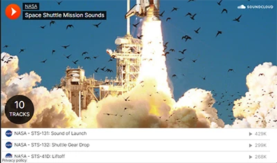 NASA on Soundcloud