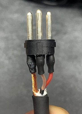 broken xlr connector