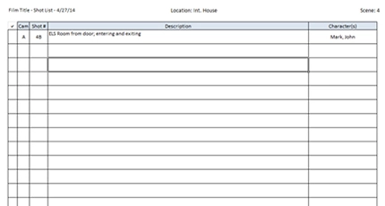 shot list wide Thumbnail